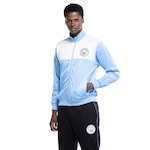 Jaqueta do Manchester City Balboa Masculina Helanca AZUL CLARO