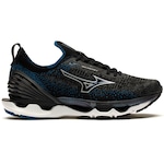 Tênis Mizuno Wave Endeavor 2 Masculino PRETO/AZUL ESC