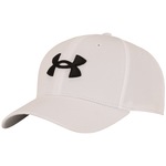 Boné Aba Curva Under Armour Strapback Blitzing Adulto BRANCO/PRETO