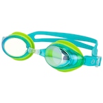 Kit de Natação Infantil Oxer Óculos + Touca AZUL/VERDE CLA