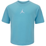 Camiseta Jordan Nike Infantil Essentials Girls AZUL CLARO