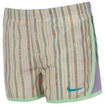 Short Infantil Nike Happy Camper Tempo Amarelo/Verde