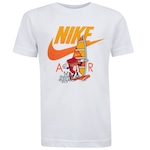 Camiseta Infantil Nike Manga Curta Air BRANCO