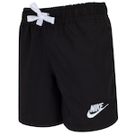 Short Infantil Nike Woven PRETO