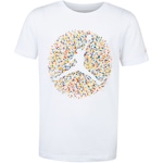 Camiseta Jordan Nike Juvenil Poolside Jumpman BRANCO