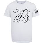 Camiseta Jordan Nike Juvenil MVP Jumpman 23 BRANCO