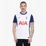 Camisa Tottenham I 24 Nike Masculina Torcedor BRANCO/AZUL CLA