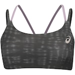 Top Fitness sem Bojo ASICS Baixa Sustentação Dupla Face Shibori Adulto VERDE/ROXO