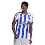 Camisa do Avaí I 24 Volt Masculina Torcedor BRANCO/AZUL