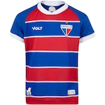 Camisa do Fortaleza I 24 Volt Juvenil Torcedor AZUL ESC/VERMELHO