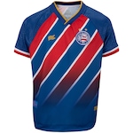 Camisa do Bahia II 24 Torcedor Juvenil AZUL ESC/VERMELHO