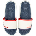 Chinelo Slide Rider Pump II BRANCO/AZUL