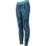 Calça Legging Juvenil Nike Pro Dri-fit Tight Sport All Over Print AZUL ESC/AZUL CLA