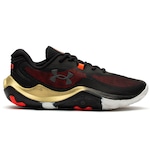 Tênis Under Armour Buzzer 2 Masculino PRETO/OURO