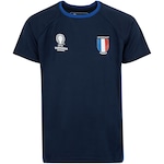 Camiseta da França Balboa Juvenil Eurocopa AZUL ESCURO