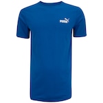 Camiseta Masculina Puma Manga Curta Small Logo ESS AZUL