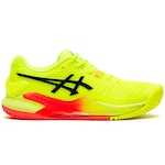 Tênis ASICS Gel-Resolution 9 Clay Paris Feminino Amarelo/Laranja