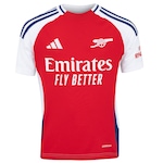 Camisa do Arsenal I 24/25 adidas Infantil VERMELHO