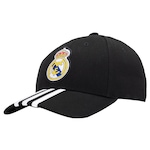 Boné Aba Curva do Real Madrid adidas Strapback Adulto PRETO