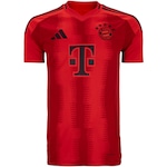 Camisa do Bayern de Munique I 24/25 adidas Masculina VERMELHO