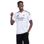 Camisa do Real Madrid I 24/25 adidas Masculina Torcedor BRANCO