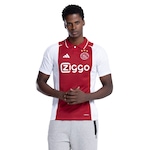 Camisa Polo do Ajax Amsterdam 24/25 I adidas Masculina BRANCO