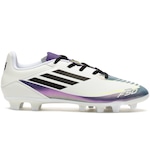 Chuteira de Campo adidas F50 Club Messi Adulto BRANCO