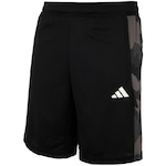 Bermuda Masculina adidas Treino Camuflado PRETO