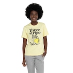 Camiseta Feminina adidas Manga Curta Graphic AMARELO