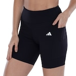 Bermuda Feminina adidas Corrida Bolso PRETO