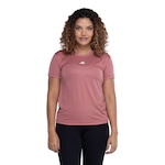 Camiseta Feminina adidas Manga Curta Treino Básica ROSA