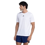 Camiseta Masculina adidas Manga Curta Treino Básica BRANCO