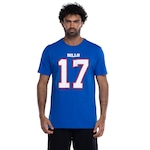 Camiseta do Buffalo Bills NFL Masculina Allen NF021 AZUL