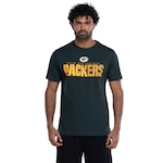 Camiseta do Green Bay Packers NFL Masculina Player Love NF063 VERDE ESCURO