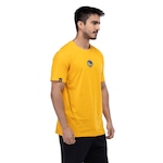 Camiseta do Golden State Warriors NBA Masculina Core N0653 AMARELO