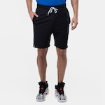 Bermuda NBA Masculina Core Logo PRETO