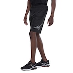 Bermuda Masculina Mizuno Run Bird PRETO