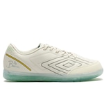 Chuteira de Futsal Umbro Br Adulto BRANCO/VERDE