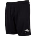 Calção Juvenil Umbro Legacy PRETO