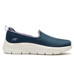 Tênis Skechers Go Wlak Flex Clever Feminino Azul/Roxo