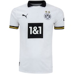 Camisa Polo do Borussia Dortmund III 24/25 Puma Masculina Torcedor BRANCO