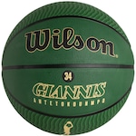 Bola de Basquete Giannis Antetokounmpo Wilson NBA Player Icon VERDE