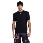 Camiseta Masculina UFC Venum Manga Curta Adreline Fight Week PRETO