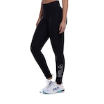 Calça Legging Feminina Fila Letter Mid PRETO