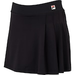 Short Saia Feminina Fila Skort Box Tennis Basic PRETO