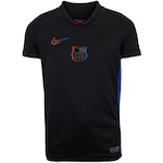 Camisa do Barcelona II 24/25 Nike Infantil Torcedor PRETO