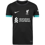 Camisa do Liverpool II 24/25 Nike Infantil Torcedor VERDE ESCURO