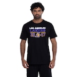 Camiseta do Los Angeles Lakers NBA Masculina NB950 The Decade PRETO