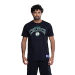 Camiseta do Boston Celtics NBA Masculina NB998 City Name PRETO