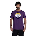 Camiseta do Los Angeles Lakers NBA Masculina NB968 ROXO